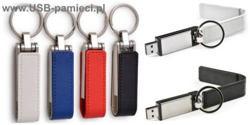 CapS-31 Pamięć usb Ekoskóra-metal, breloczek