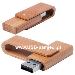 Eko-100 Pendrive w obudowie bambusowej, ekologicznej, dostępny z magazynu. 