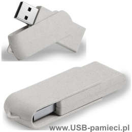 EKO-204 Pamięć twister usb, obudowa wykonana ze słomy pszenicznej