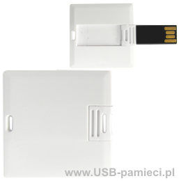 Kap-12 kwadratowa, pamięć usb plastikowa